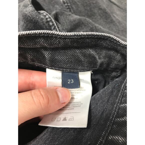 Citizens of Humanity CoH Daphne Charcoal Black Denim Jeans Capsule Everyday - Picture 7 of 10